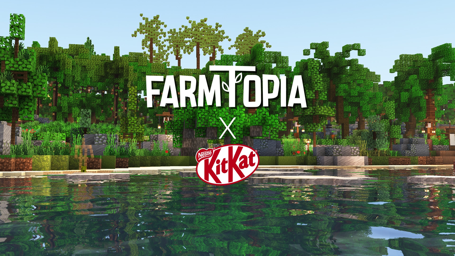 KitKat® dans Minecraft : TU JOUES, TU SOUTIENS